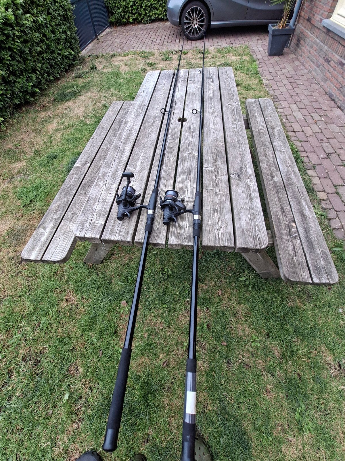 karperset, Watersport en Boten, Hengelsport | Karpervissen, Ophalen of Verzenden, Gebruikt, Complete set
