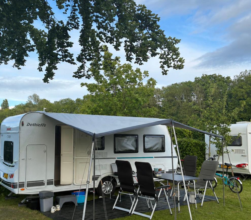Isabella loggia 400, Caravans en Kamperen, Ophalen, Gebruikt, Isabella