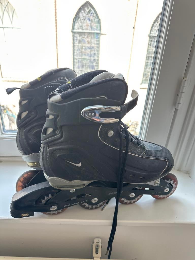 Nike inline skates - Zwart - Maat 43, Sport en Fitness, Skeelers, Overige merken, Heren, Ophalen of Verzenden, Zo goed als nieuw