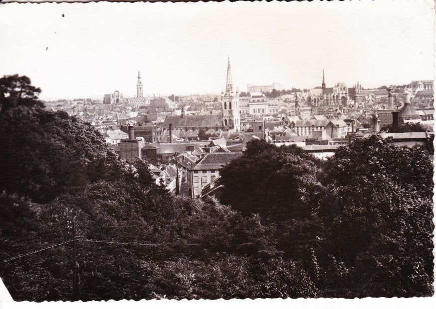 Oude Ansichtkaart Leuven - Panorama Algemeen Zicht. 06-08, Verzamelen, Ophalen of Verzenden, 1940 tot 1960, Gelopen, België en Luxemburg