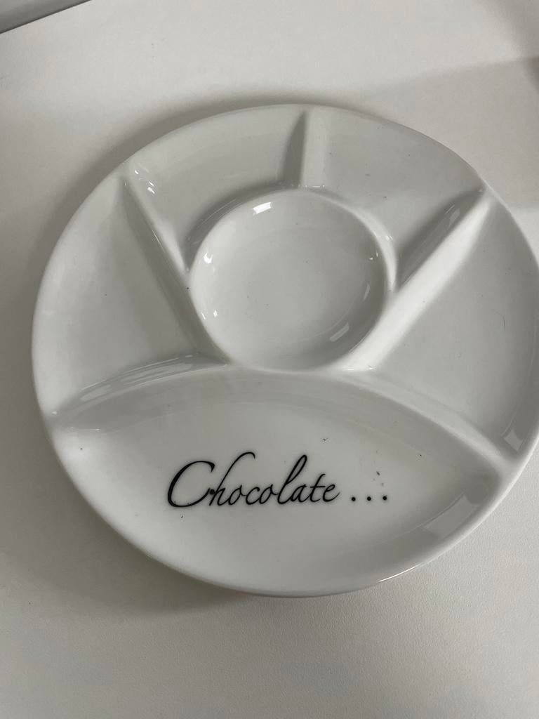 Mini rechaud met chocolade fondue bord, Ophalen of Verzenden, Nieuw