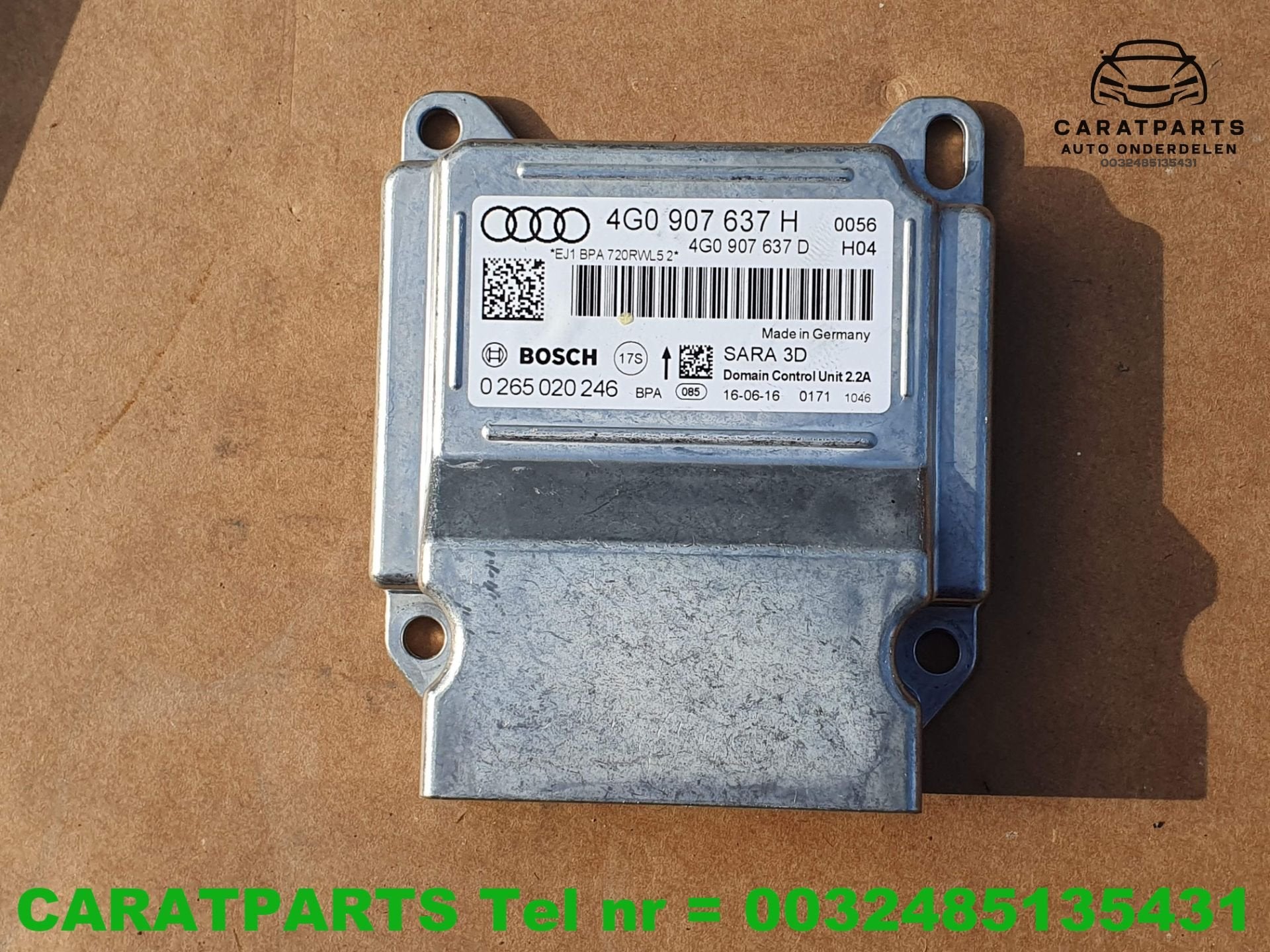 4G0907637H 4G0907637D a6 airbag module a7 airbag computer a6, Gebruikt, AUDI AG, Auto-Union-Strasse 1
85045  Ingolstadt, DE, Kundenbetreuung@audi.de