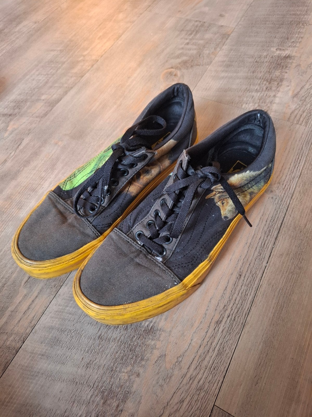 GEDRAGEN Vans, Zwart, Ophalen of Verzenden, Sneakers of Gympen, Gedragen