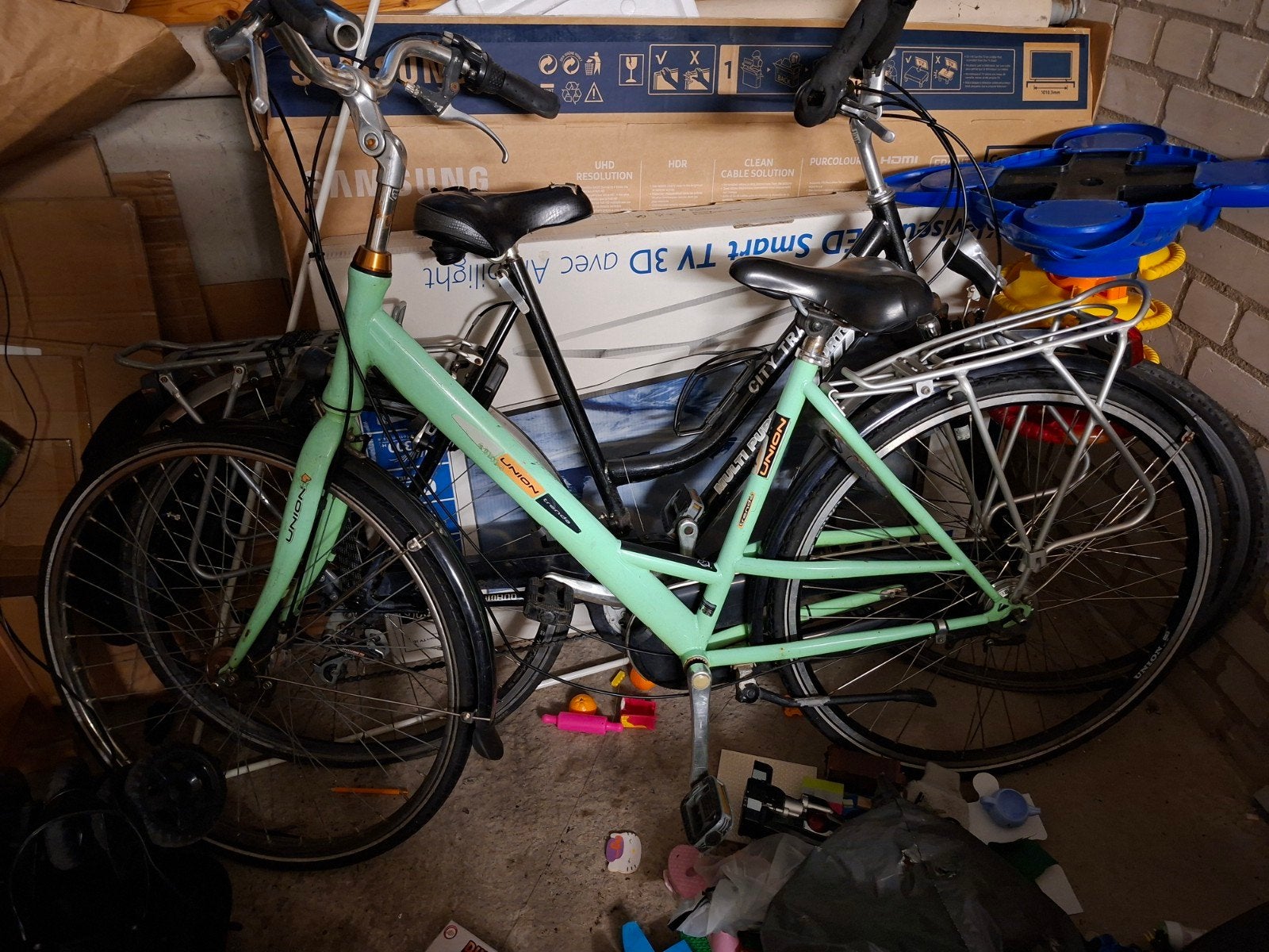 3 fietsen voor opknapbeurt: Gazelle, Union en City Tracking, Ophalen, Gebruikt, Overige merken, Versnellingen