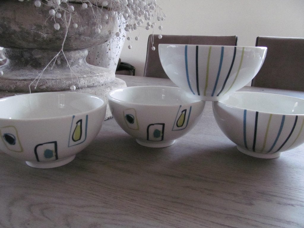 4 Figgjo Norway Schalen, Keramiek, Ophalen of Verzenden, Overige stijlen, Schaal of Schalen