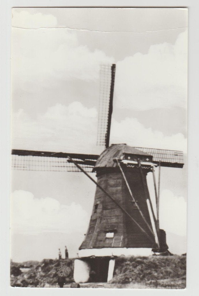 Erp-Boerdonk Korenmolen gesloopt 1939. maar herbouwd !, Verzamelen, Ophalen, 1940 tot 1960, Ongelopen, Noord-Brabant