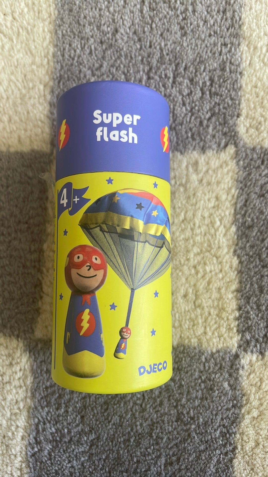 Djeco super flash parachute, Ophalen of Verzenden, Zo goed als nieuw