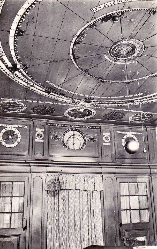 00468 Franeker - Interieur Planetarium  - 1971, Verzenden, 1960 tot 1980, Ongelopen, Friesland