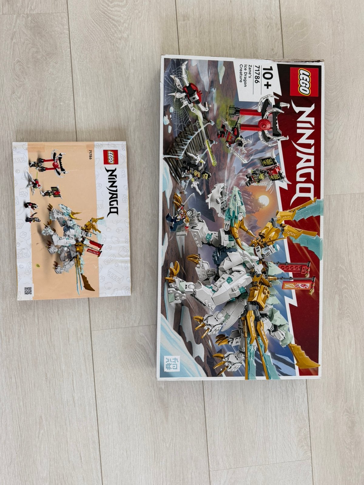 Foto 5 van Lego 71786 ninjago  zane’s ice dragon creature