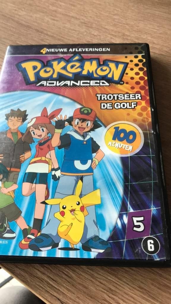 Pokémon 5 - Trotseer De Golf dvd, Cd's en Dvd's, Ophalen of Verzenden, Zo goed als nieuw