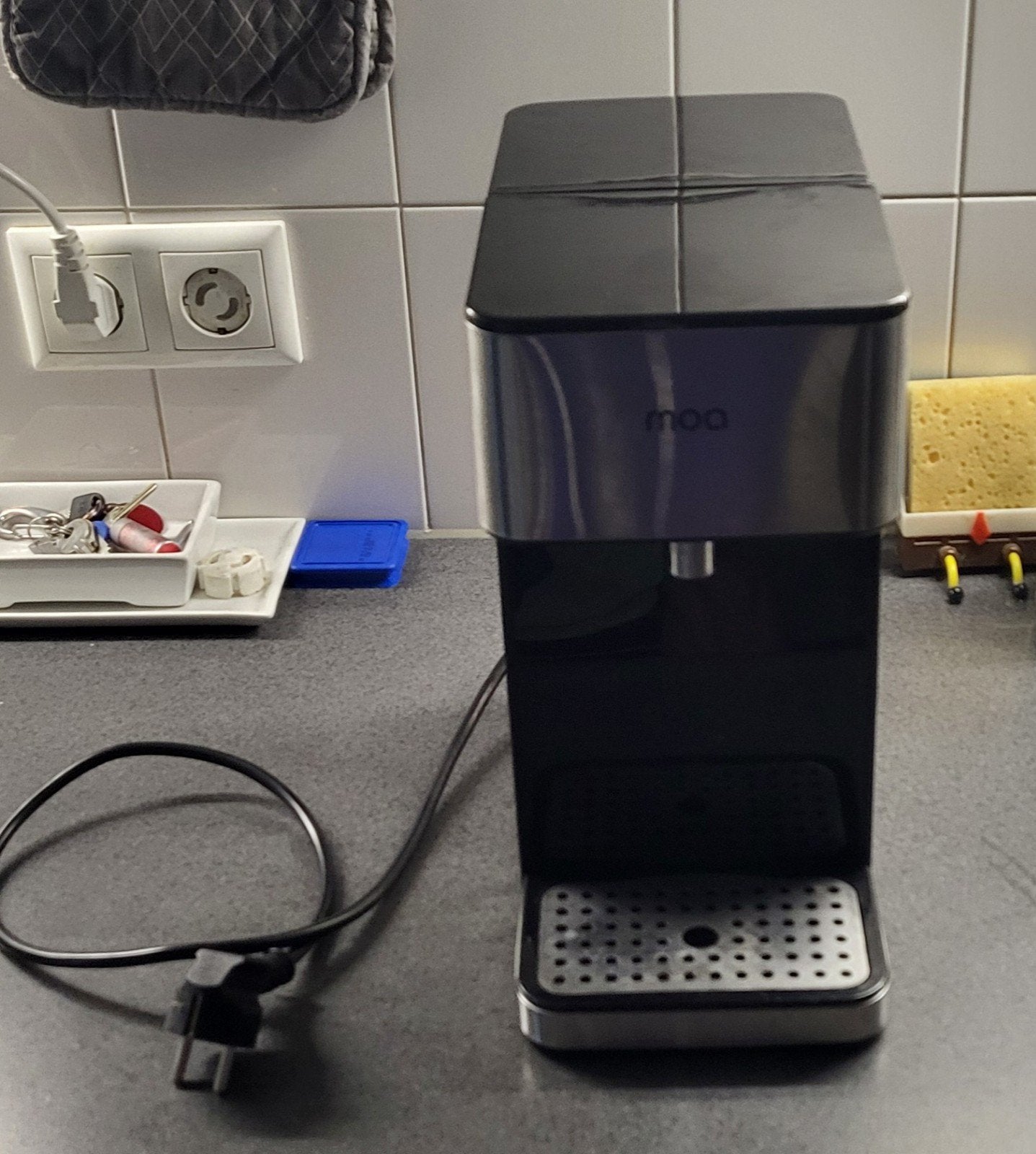 MOA Heetwaterdispenser - 2.7L - RVS - 2400W - Zilver, 2 liter of meer, Ophalen of Verzenden, Zo goed als nieuw, Rvs
