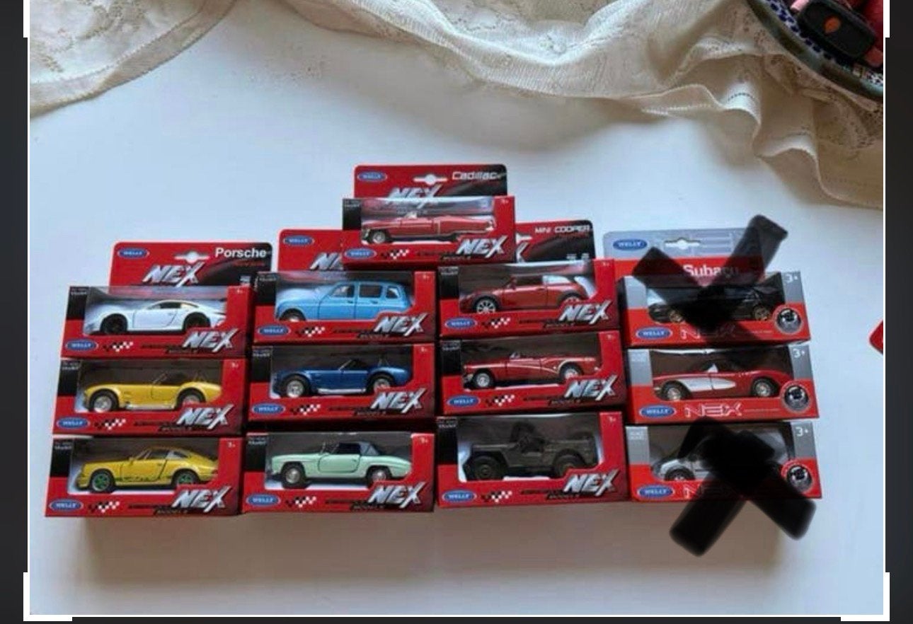 Welly NEX Models auto’s – set van 13 stuks – nieuw in doos, Ophalen of Verzenden, Zo goed als nieuw, Auto