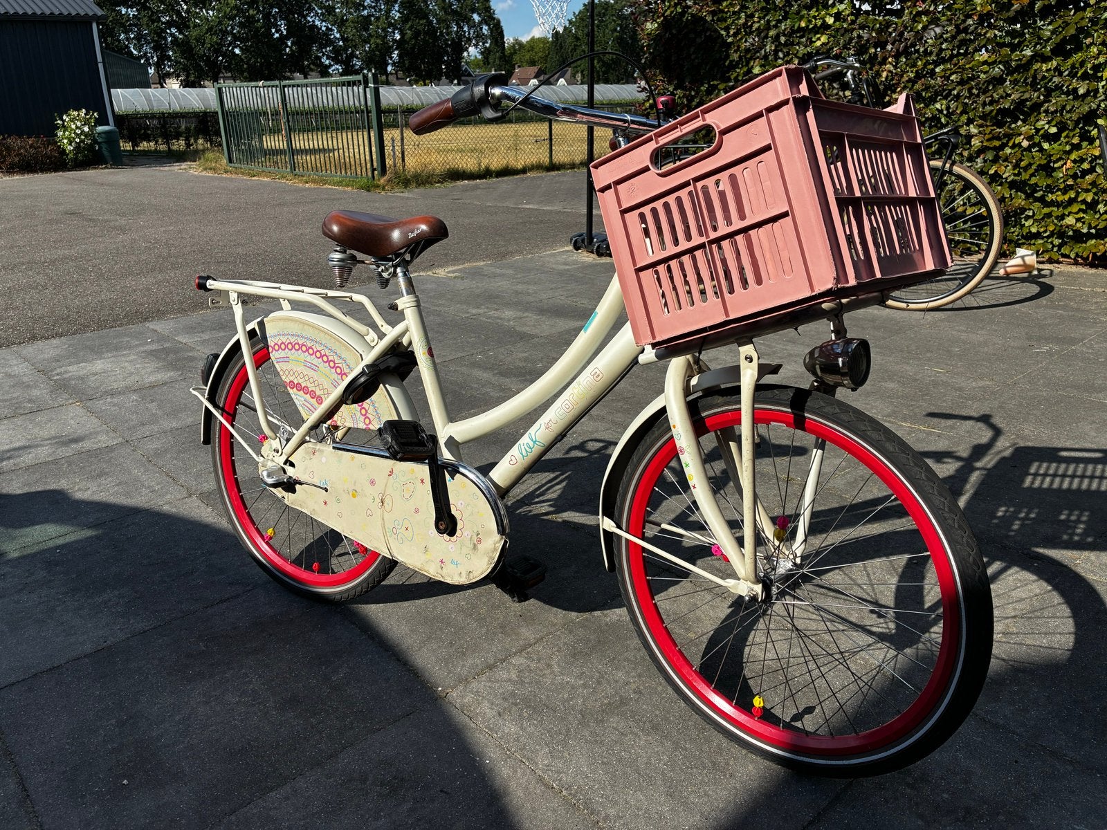 Cortina door Lief meisjesfiets 24 inch - Opknapper, Fietsen en Brommers, Fietsen | Meisjes, Ophalen, Gebruikt, 24 inch