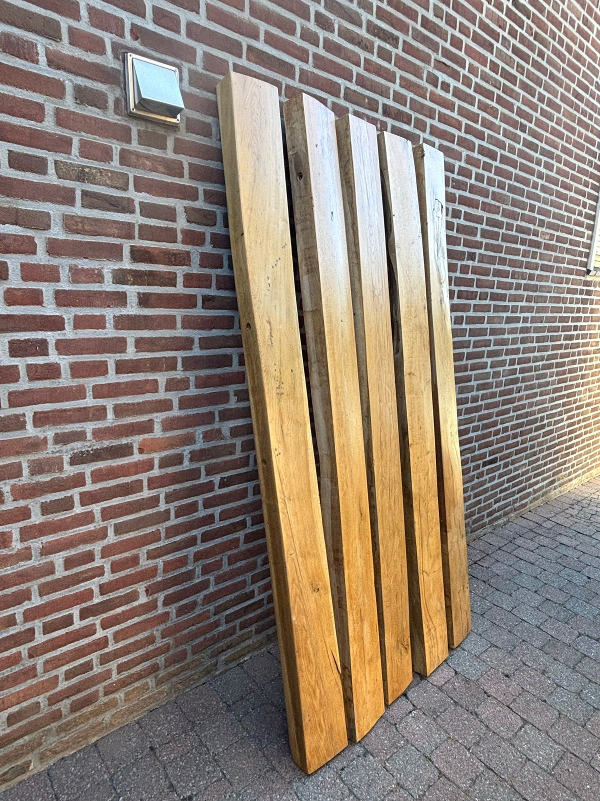 Eiken balken - Robuust en veelzijdig hout voor uw project, Ophalen, Gebruikt, Eiken, 200 tot 250 cm
