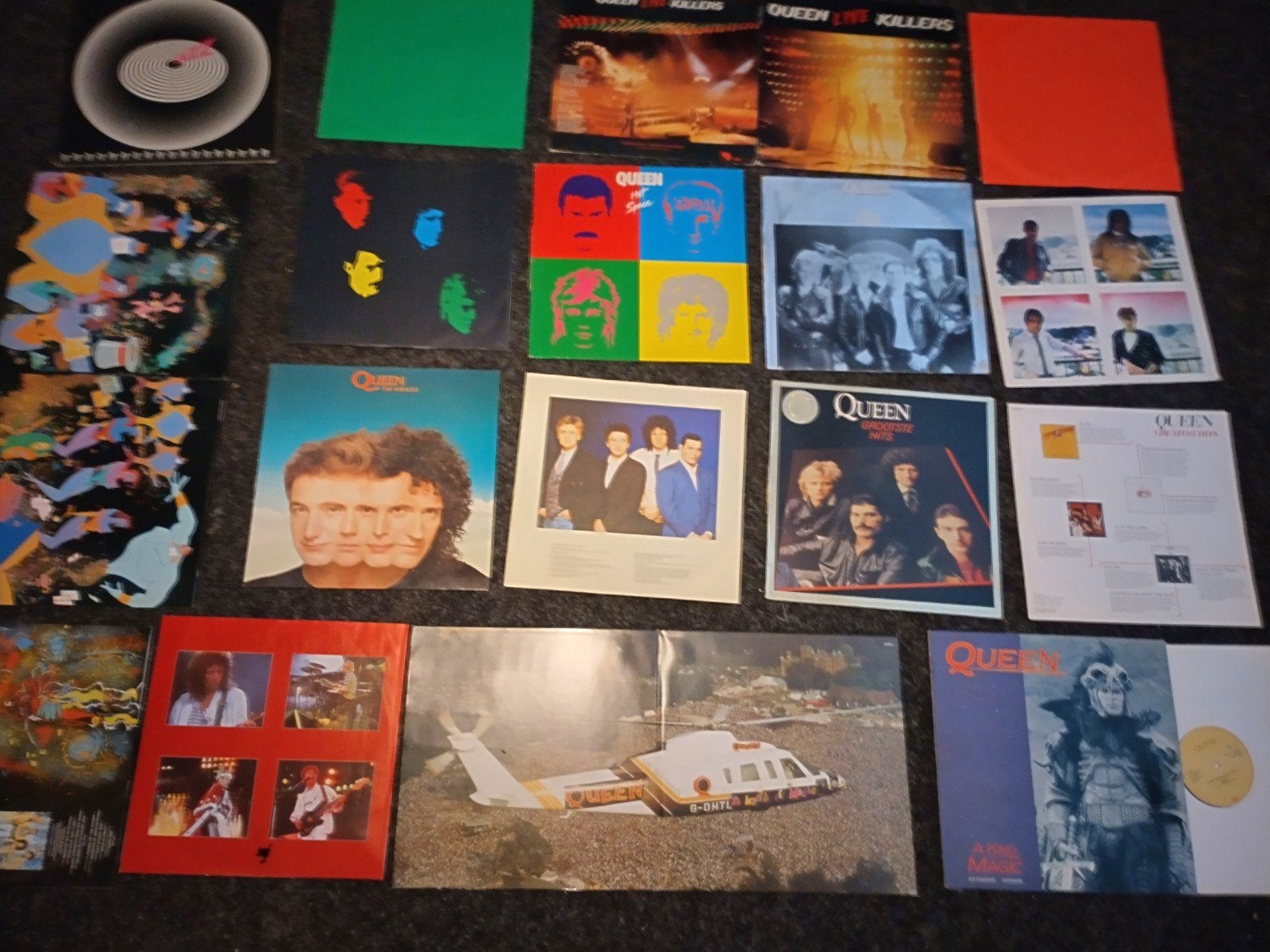 Queen LP's: Live Magic, The Miracle, Greatest Hits, The Game, LP, Rock, Gebruikt, Ophalen of Verzenden