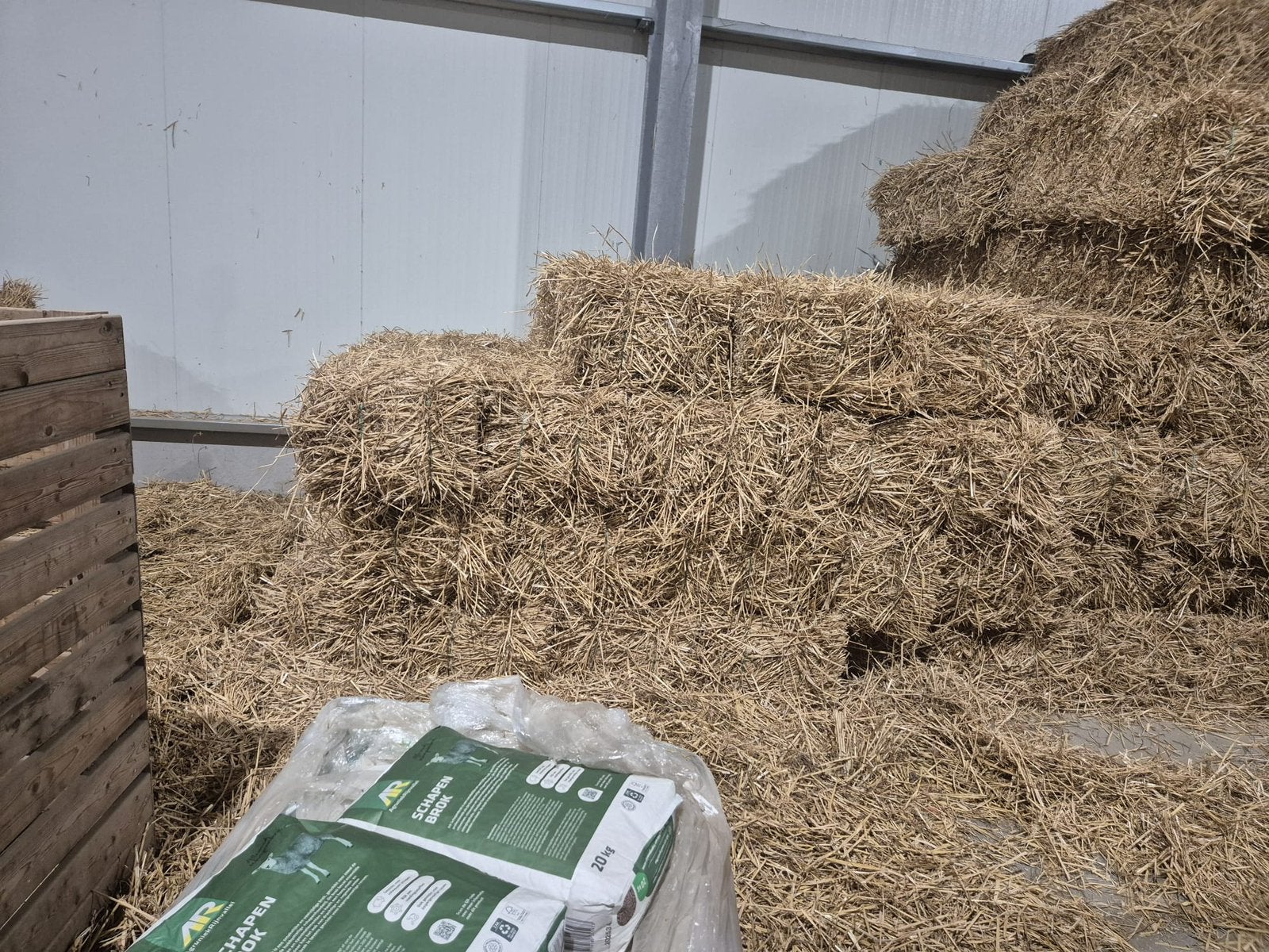 Stro kleine balen, Dieren en Toebehoren, Ophalen, Vee
