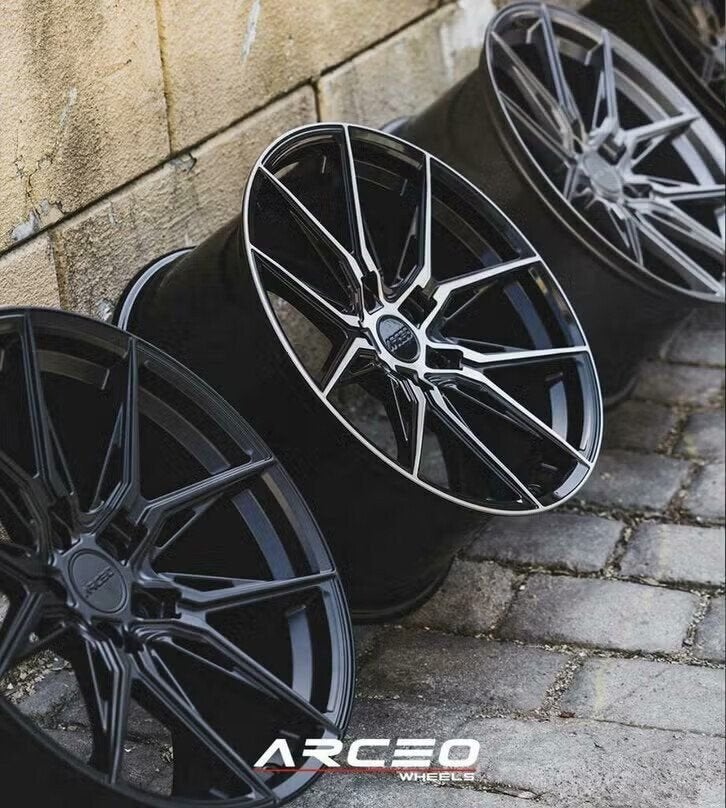 18”19”ARCEO MARSEILLE SportvelgenVOLVO VW AUDI PEUGEOT SKODA, Auto-onderdelen, Banden en Velgen, 19 inch, Gebruikt, Velg(en), -