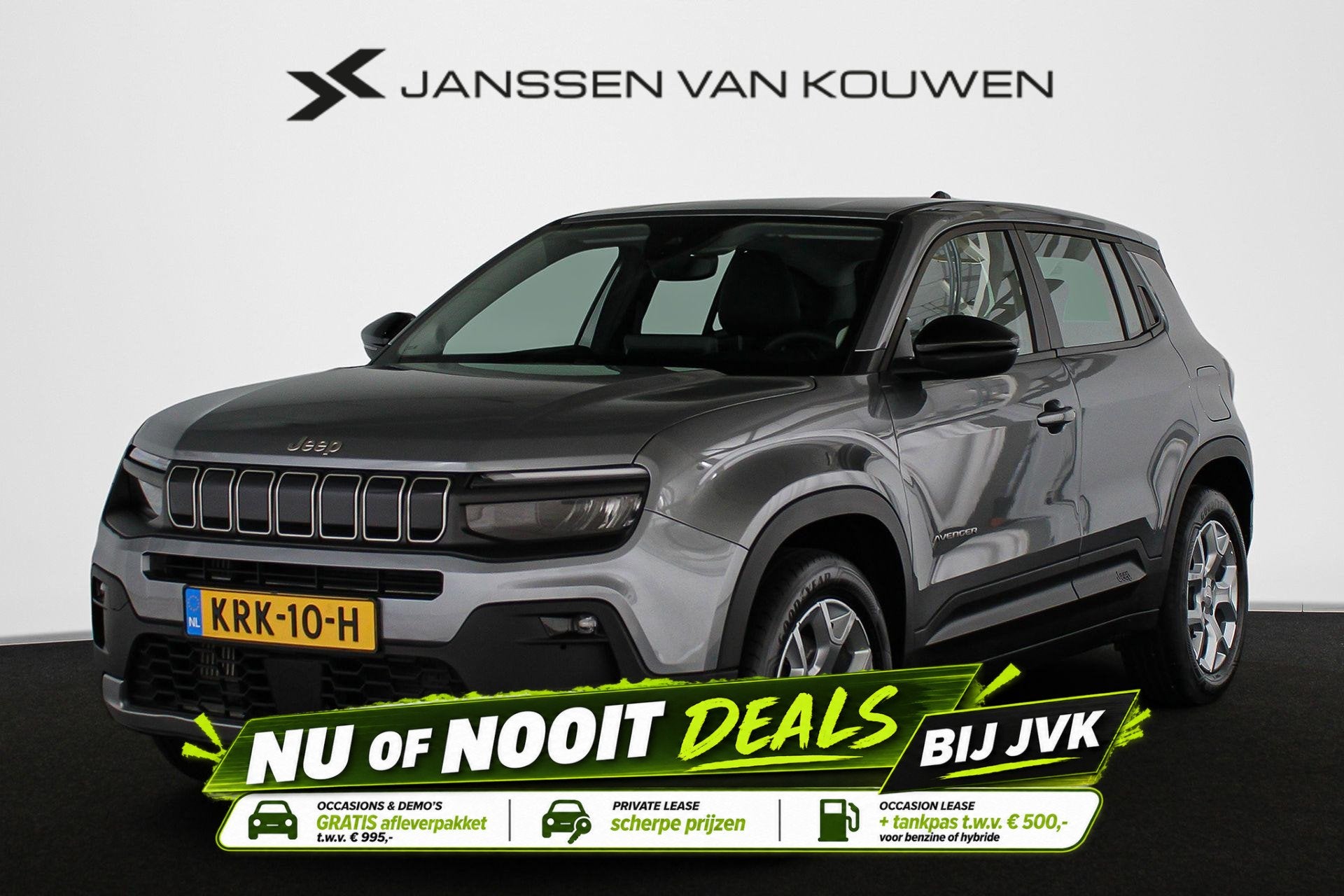Jeep Avenger 1.2 e-Hybrid Summit Infotainment & Convenience, Auto's, Gebruikt, Euro 6, 1199 cc, 620 kg