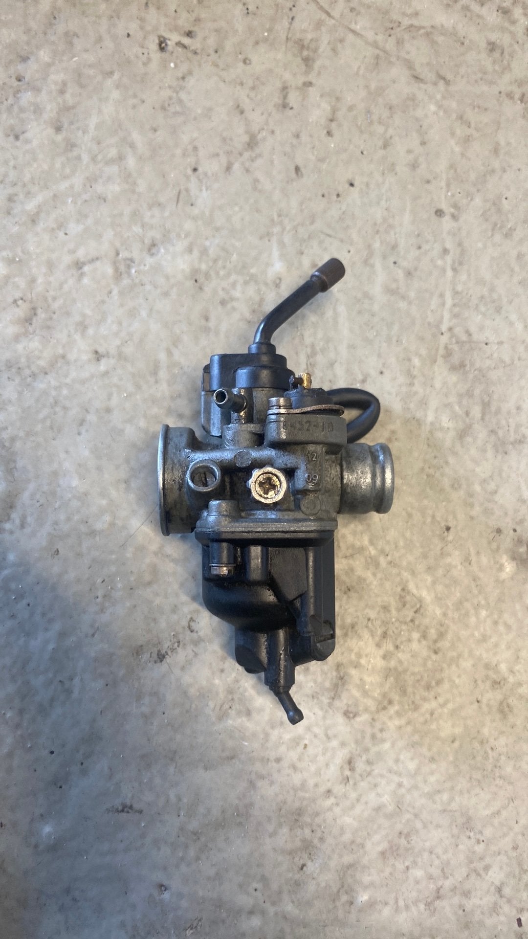 17.5mm carb delorto, Ophalen
