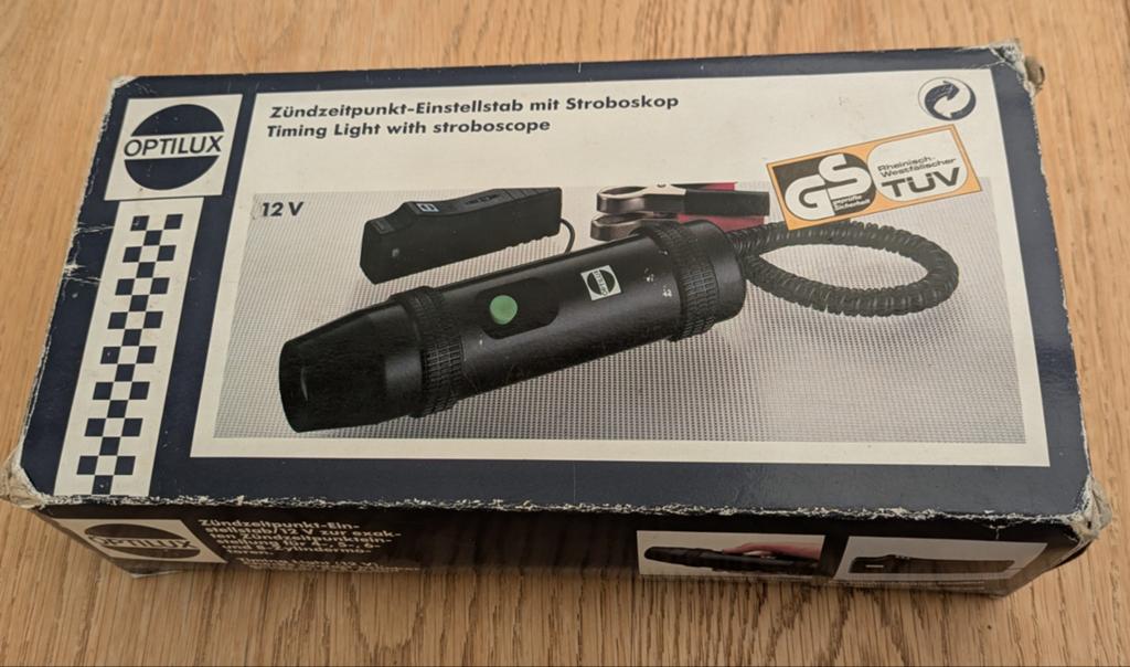 Optilux Stroboscoop Lamp / Timing Light 12V, Ophalen of Verzenden, Gebruikt