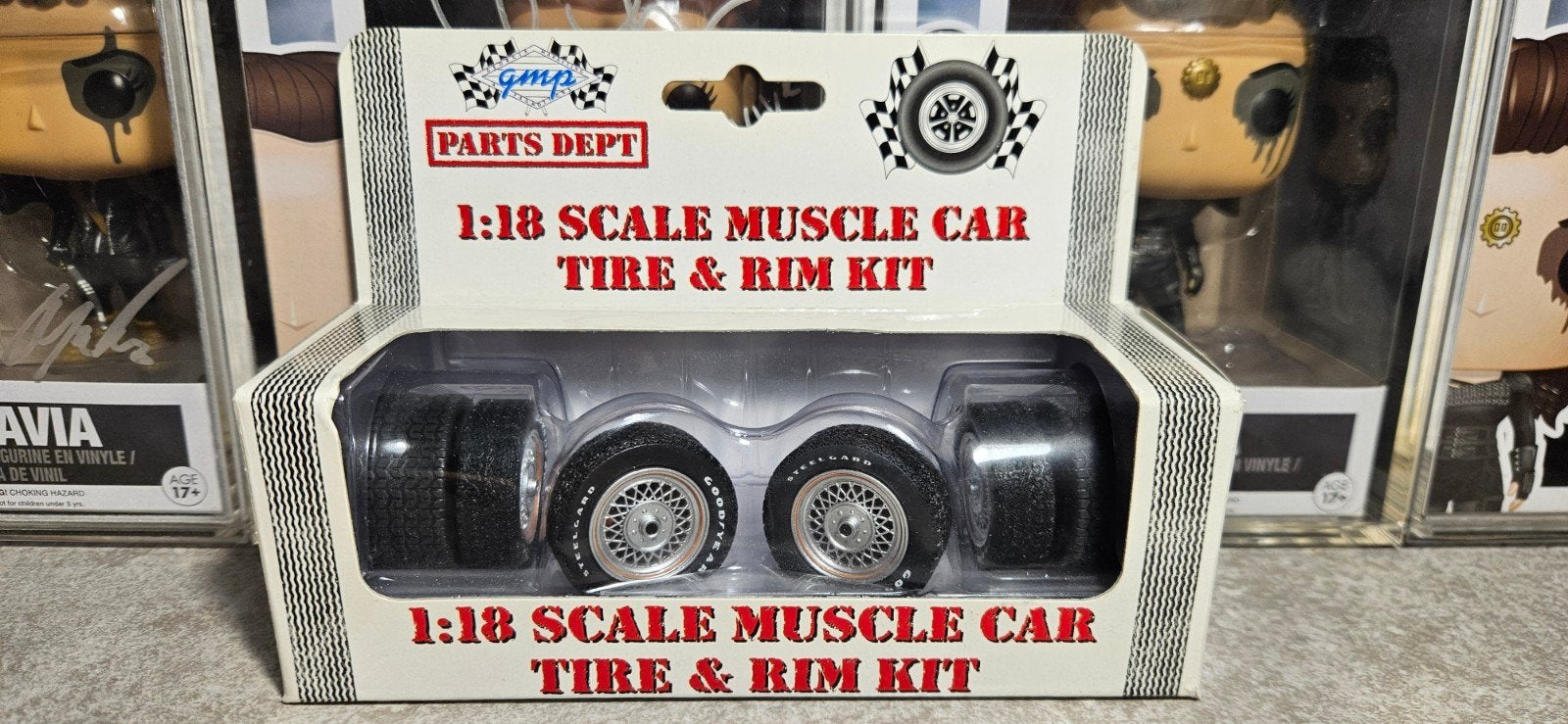 1:18 GMP rims set american muscle Classic, Hobby en Vrije tijd, Ophalen of Verzenden, Nieuw, Auto, Overige merken
