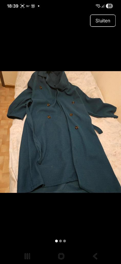 Jas mantel, Kleding | Dames, Jassen | Zomer, Maat 38/40 (M), Overige kleuren, Nieuw, Ophalen of Verzenden