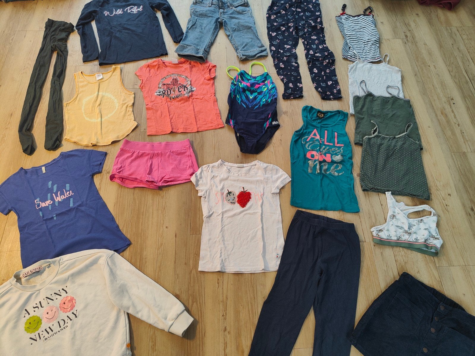 19-delig kledingpakket meisje maat 134/140 Scotch & Soda, Ophalen of Verzenden, Gebruikt, Meisje