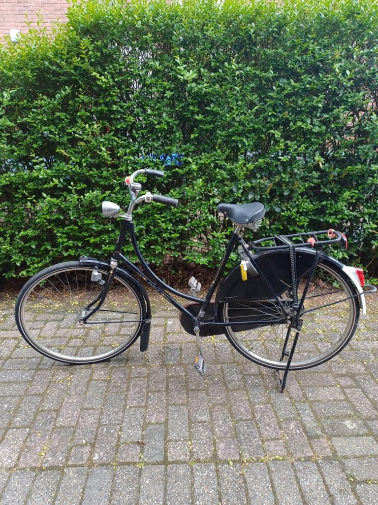 Gazelle Damesfiets, Ophalen, Gazelle, Trommelrem, Gebruikt
