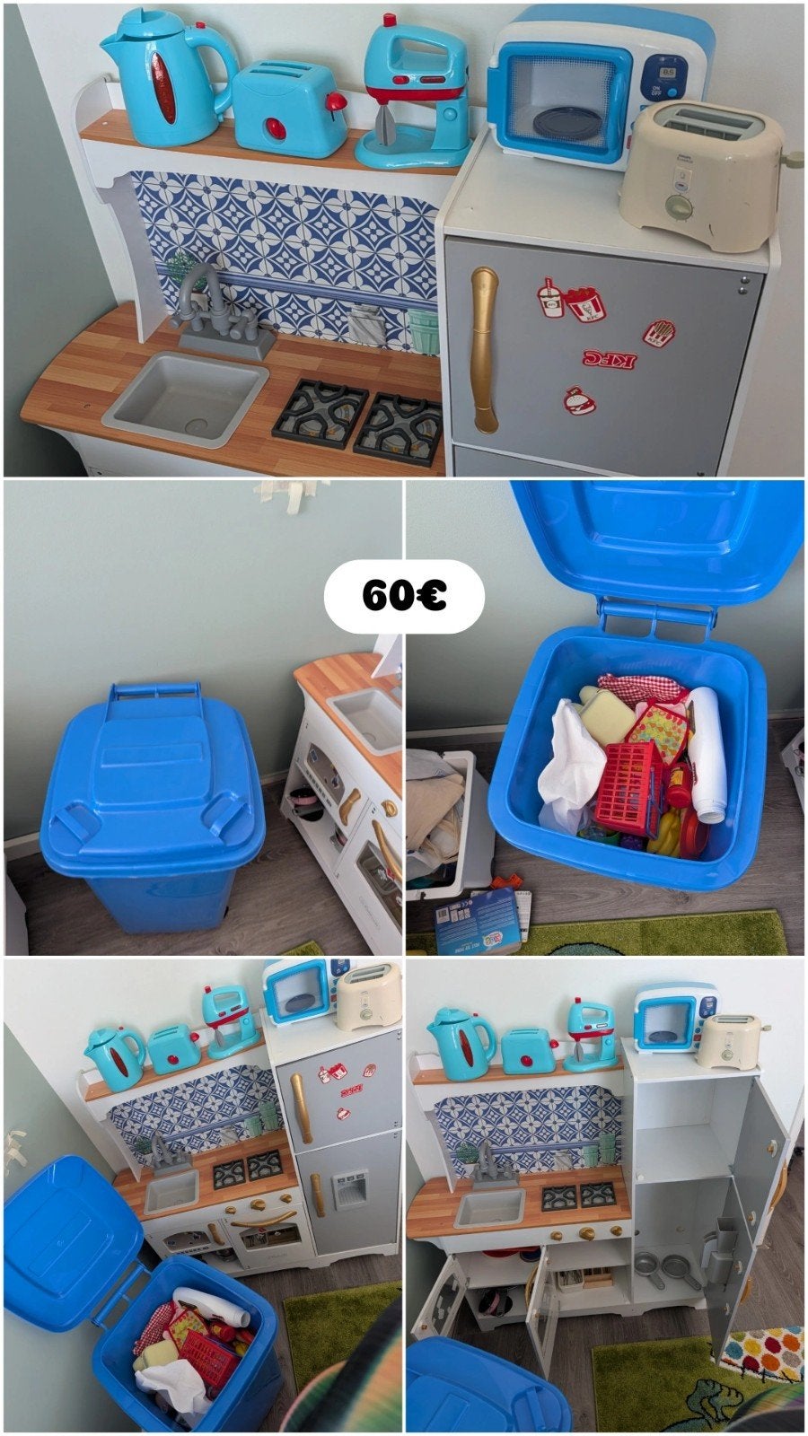 ️‍ Kinderkeuken te koop – compleet met accessoires!, Ophalen, Gebruikt, Jongen of Meisje