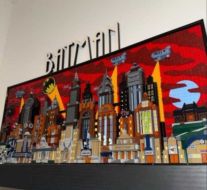 LEGO Art 76271 Batman: The Animated Series Gotham City, Ophalen, Zo goed als nieuw