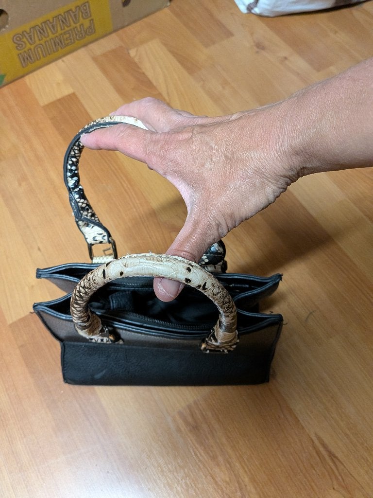 Tas, Ophalen of Verzenden, Zo goed als nieuw, Zwart, Handtas