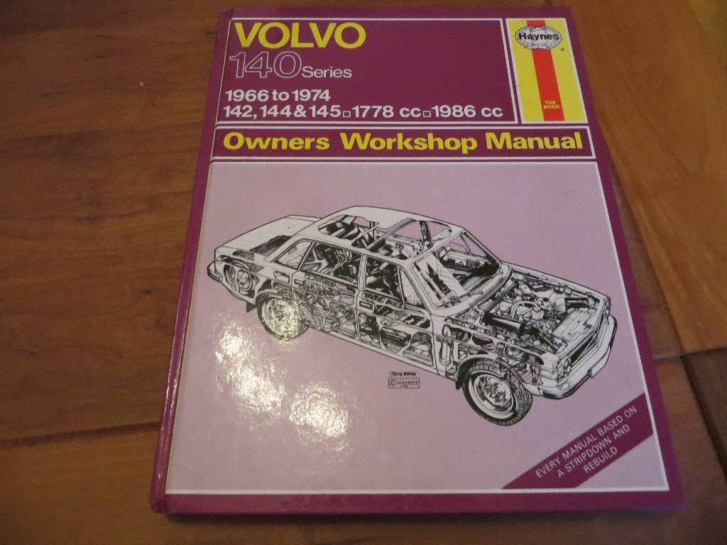 Haynes workshop manual vraagbaak Volvo 140-serie 1966-1974, Auto diversen, Ophalen of Verzenden