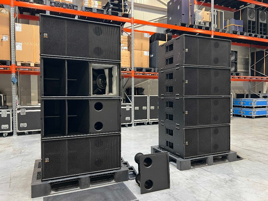 8x Martin Audio WLX-GS 18" hybrid horn/reflex sub 142dB, Audio, Tv en Foto, Luidsprekers, Gebruikt, Subwoofer, Ophalen of Verzenden