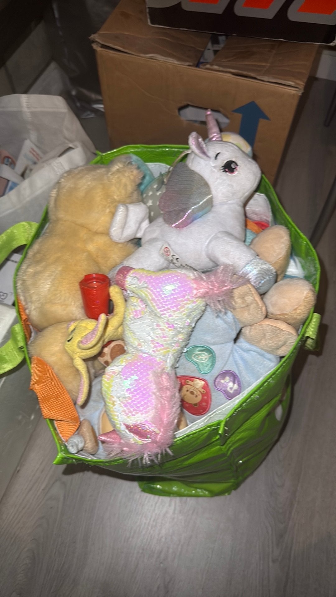 Een bigshopper vol knuffels, Ophalen of Verzenden, Zo goed als nieuw, Overige typen