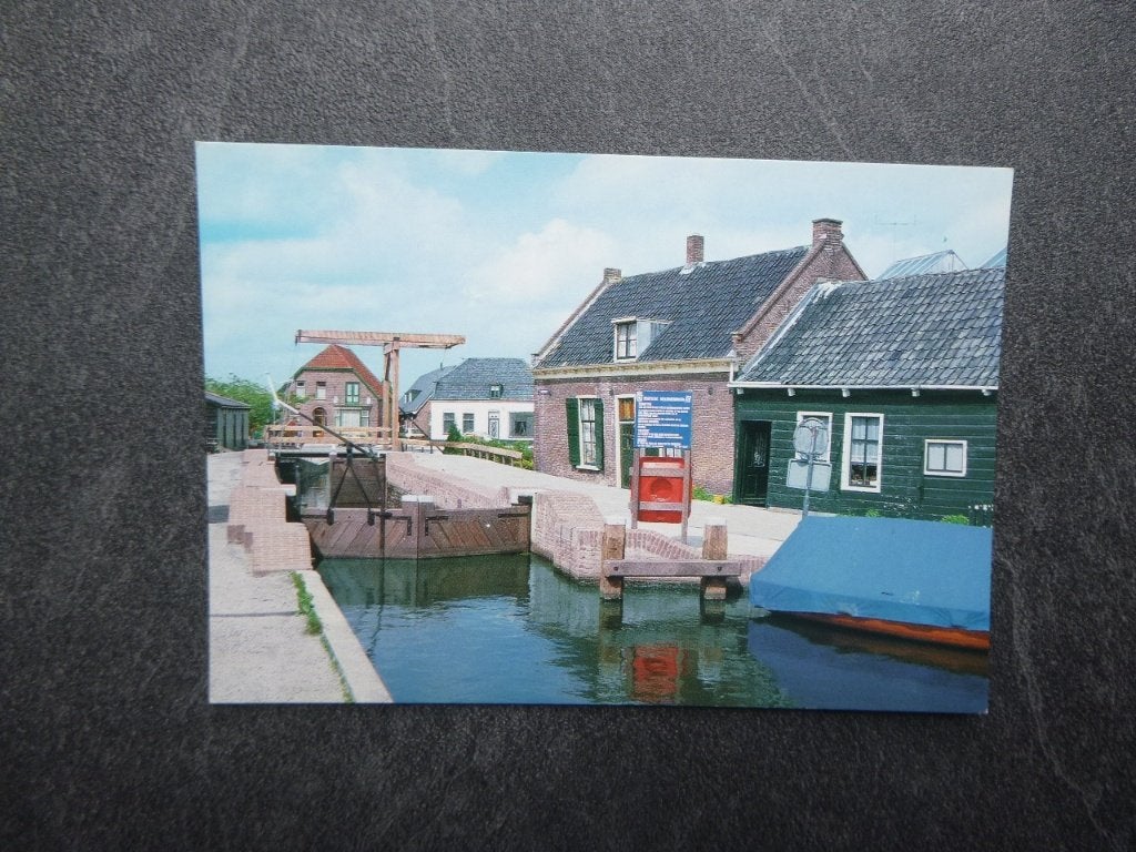 Roelofarendsveen, sluis/Noordkade, Verzamelen, Ansichtkaarten | Nederland, Verzenden, 1980 tot heden, Ongelopen, Zeeland