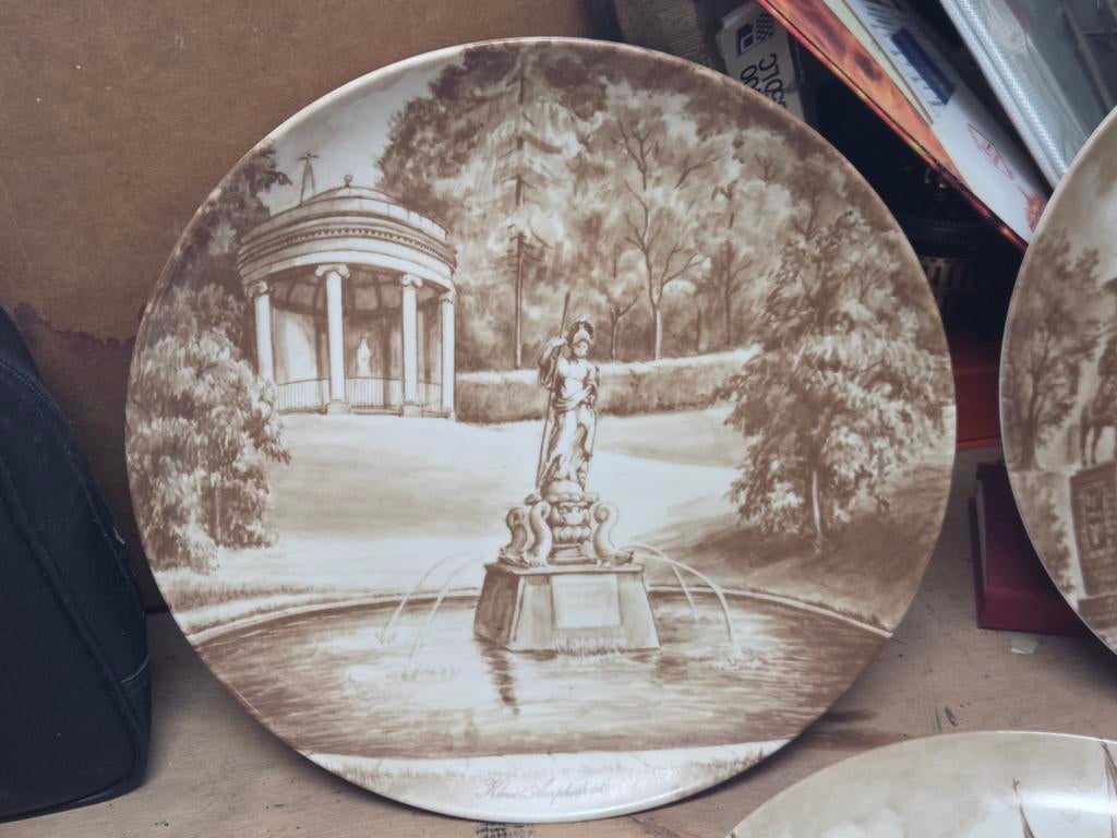 Set van 3 decoratieve wandborden Kleve, Ophalen of Verzenden