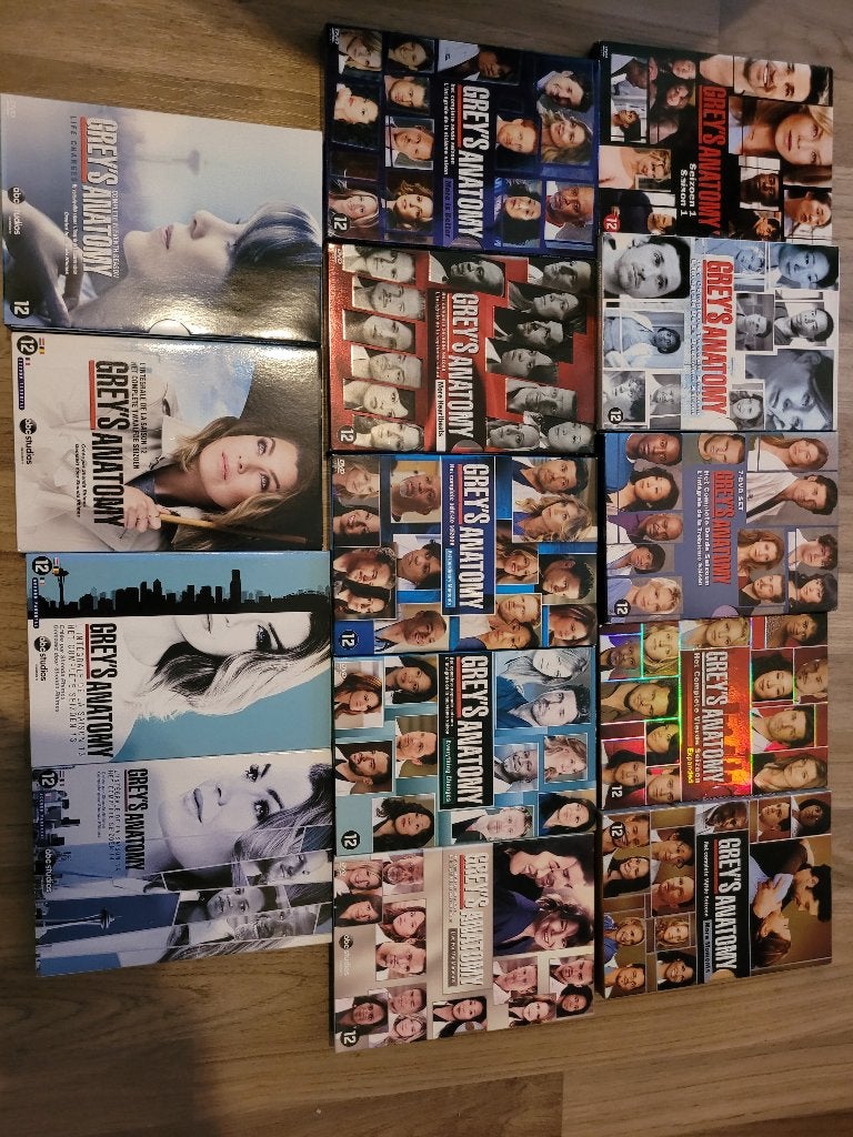 Dvd boxset Grey's Anatomy, Cd's en Dvd's, Dvd's | Tv en Series, Vanaf 12 jaar, Ophalen of Verzenden, Gebruikt, Drama