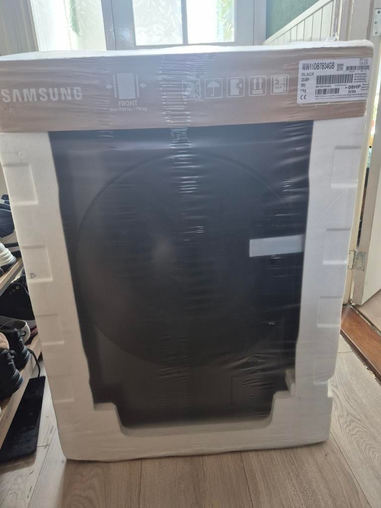 SAMSUNG WW11DB7B94GBU3 Bespoke 7000-serie Wasmachine 11kg, Ophalen, 1200 tot 1600 toeren, 10 kg of meer, Nieuw