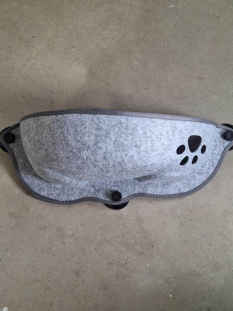 Kattenmand met zuignappen, Ophalen, Zo goed als nieuw, Polyester