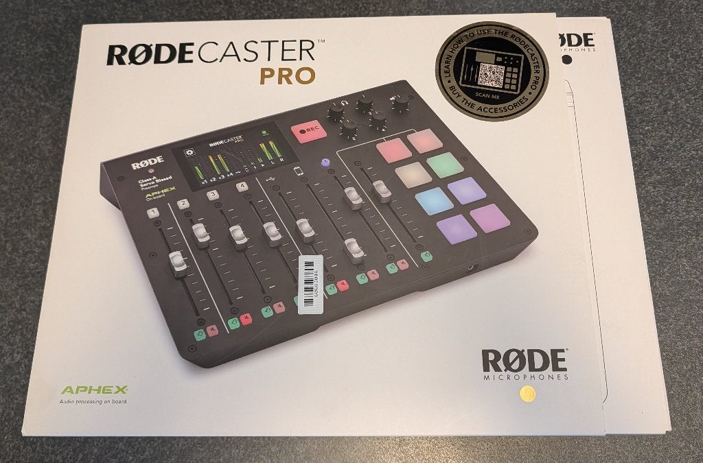 Rodecaster Pro - Als nieuw, Ophalen, Zo goed als nieuw, 10 tot 20 kanalen, Microfooningang