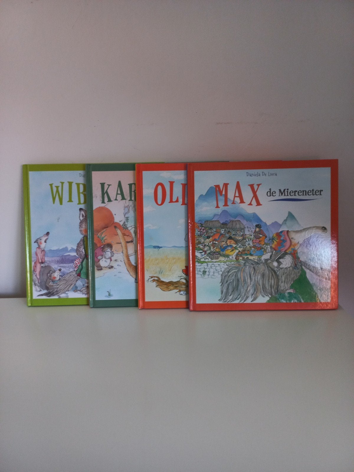 4 voorleesboeken van Daniela De Luca, Boeken, Daniela De Luca, Fictie algemeen, Jongen of Meisje, Ophalen of Verzenden