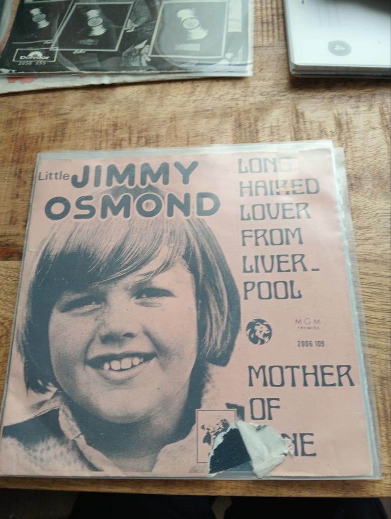 Jimmy osmond - long haired lover from Liverpool, Ophalen of Verzenden, Zo goed als nieuw, Pop