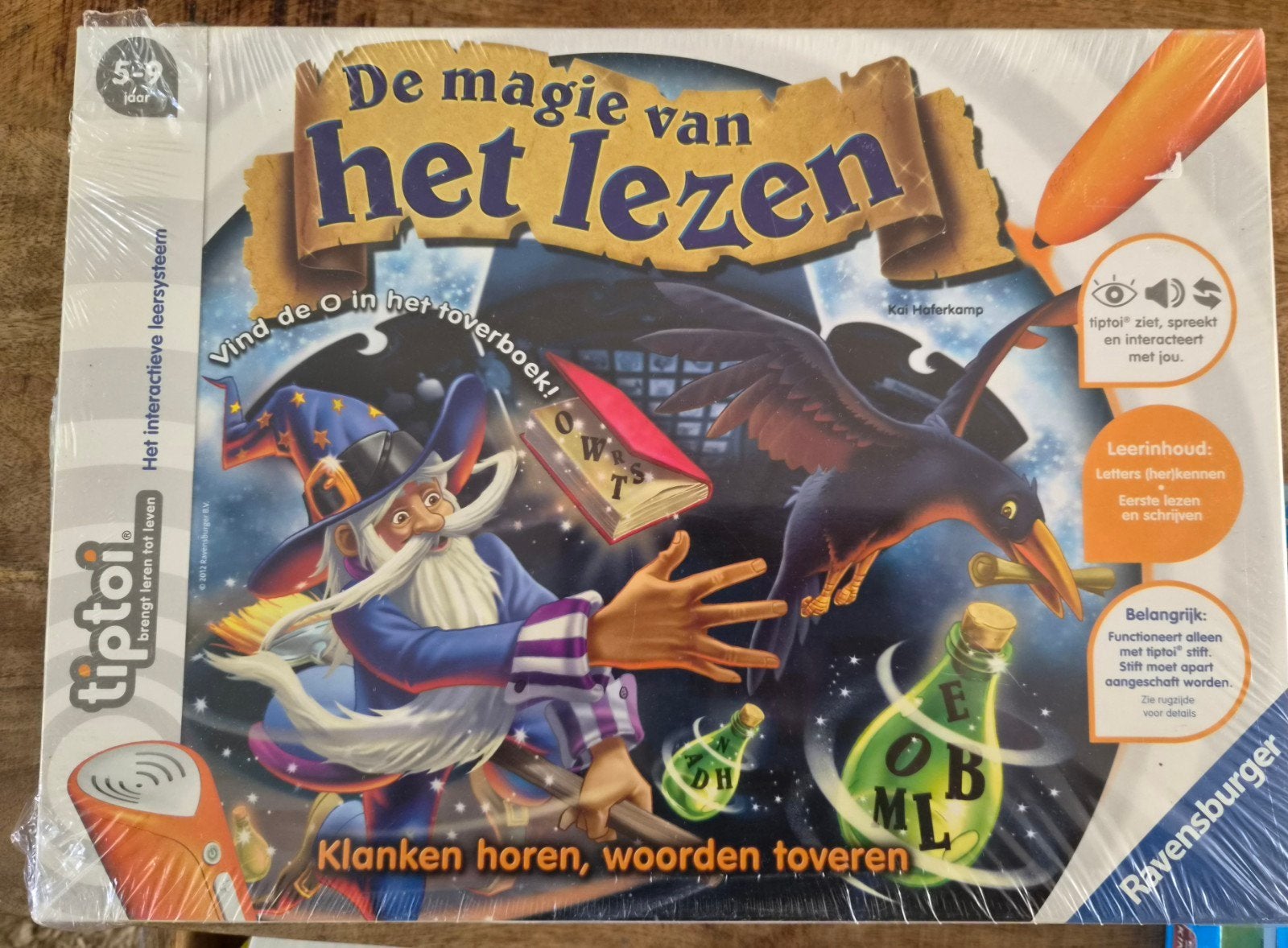 Tiptoi De Magie van het Lezen - Interactief leerleersysteem, Ophalen of Verzenden, Zo goed als nieuw, Taal en Lezen, Met geluid