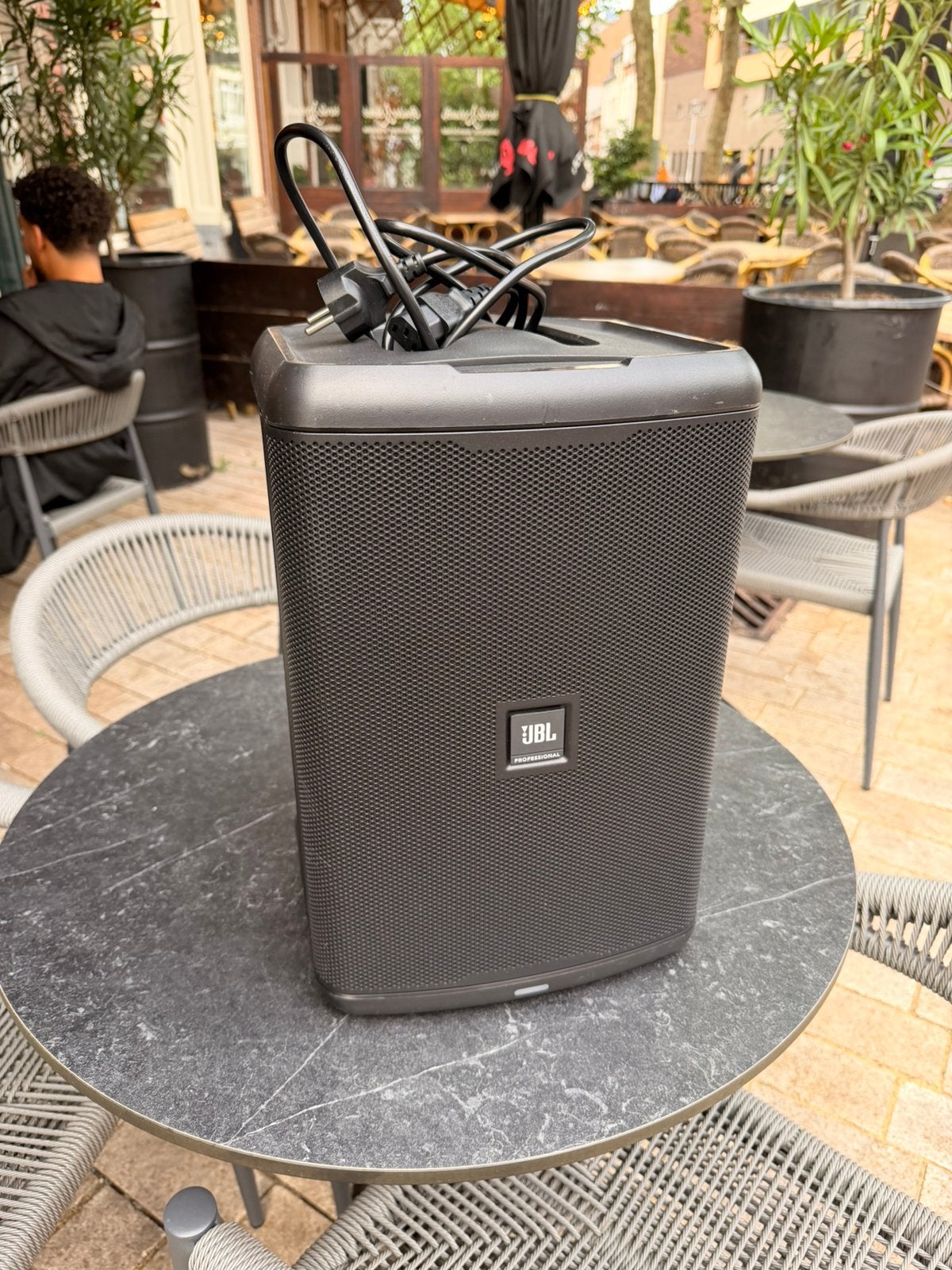 JBL Eon compact, zeer weinig gebruikte Bluetooth speaker, Ophalen, Zo goed als nieuw, Minder dan 500 watt