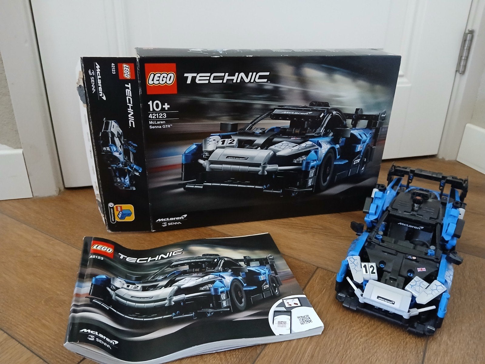 LEGO Technic McLaren Senna GTR (42123) - Zo goed als nieuw, Ophalen of Verzenden, Zo goed als nieuw