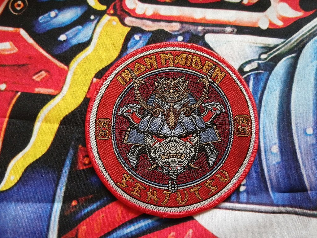 Iron Maiden zeer mooie  limited edition Senjutsu patch 35, Verzenden, Nieuw, Kleding