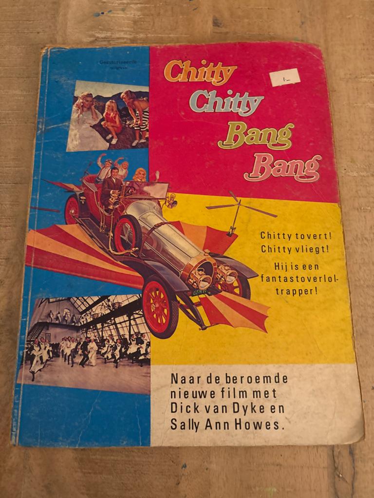 Chitty Chitty Bang Bang stripboek, Eén stripboek, Ophalen of Verzenden, Gelezen