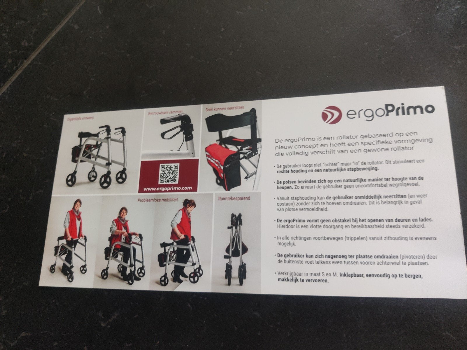 Rollator, Ophalen