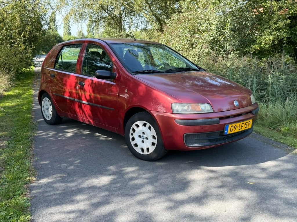 Fiat Punto 1.2 44kw 5DR 2002 | 1e EIGENEER | 5 DEURS, Auto's, Fiat, Voorwielaandrijving, Metallic lak, Stof, 1242 cc