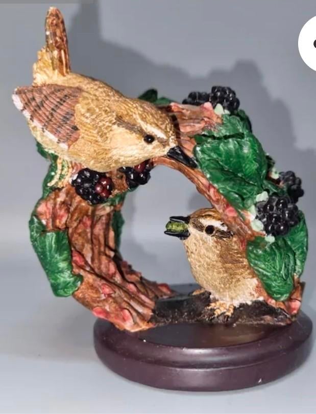 Eaglemoss Vogelwereld Winterkoning beeldje 2003, Ophalen of Verzenden, Zo goed als nieuw, Dier